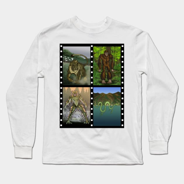 Cryptozoology, Cryptids and Forteana series 1 Long Sleeve T-Shirt by matjackson